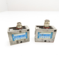 Festo MOFH-3-1/4-SA Valve Body Only Lot Of 2