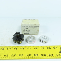 Zero-Max 236 6-18 CD Coupling with (2) Aluminum Shaft Hubs