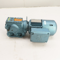 SEW S47DT71K4BMG05HR 0.25HP Right Angle Gear Motor 128.10 Ratio 13RPM 230/460V