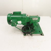 Baldor 34J372-5301G1 1/4HP 1725RPM Gear Motor 50:1 Ratio 1Ph 115/230V