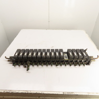 Parker F51VXBG023A 16 Station Pneumatic Solenoid Valve Manifold 120V (15 Valves)