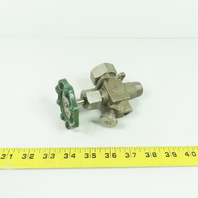 EEP Products 64250-220 3/4" NPT Stainless Steel Gagecock Valve 500PSI