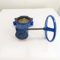 Keystone Figure 222 Lug Style Butterfly Valve 7-1/2" W/30:1 Manual Operator