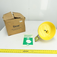 Encon 01030401 Wall Mount Emergency Eyewash Station Yello-Bowl Z358.1-2004