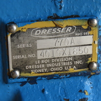 Dresser 770A Le Roi Division 3-Cylinder Air Compressor Pump (Needs Rebuild)