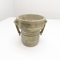 6-C 6" ID Hose Barb Cam Lock Female Fitting Missing Gasket