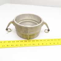 D-600 6" Female Camlock x 6" Female NPT D-Style Coupler Needs Gasket