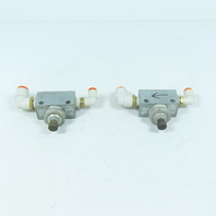 Festo GRA-1/4-B One-Way Flow Control Valves 0.1-10 Bar Lot of 2