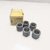 Atlas 273 1-1/4" Rigid Conduit EMT Three Piece Coupling NOS Lot Of 5