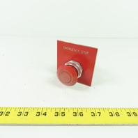 Allen-Bradley 800T-FX Ser T Emergency Stop Push Button 600VAC NEMA 4/13