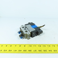 Festo MSEB-3-24V DC VDMA 24 345-C-1 Pneumatic Solenoid Valve Assembly 24V DC
