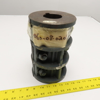 Royersford 60-08-0208 Ribbed Rigid Shaft Coupling 2-1/2" Bore