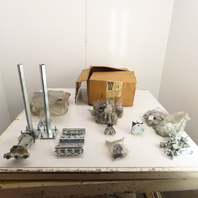 Duct-O-Wire / Bar Overhead Crane Festoon Hardware Kit Trolleys Tow Arms Clamps