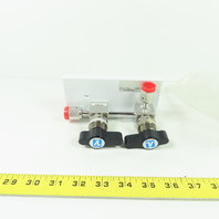 APTech 00-89000184 High Pressure Dual Diaphragm Valve Manifold Assembly 3000 PSI