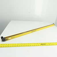 Banner MSR4824Y 48" Mini-Screen Safety Light Curtain Receiver 0.75" Sens