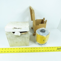 Brady 113114 GlobalMark B-595 Yellow Vinyl Label Tape Cartridge 4" x 100'