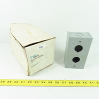 Siemens 3SB0302 NEMA Type 1 Enclosure For Pushbutton Station