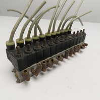 13-Station Pneumatic Solenoid Valve Manifold Bank 110VAC
