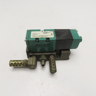 Numatics 152SA400K000030 Single Solenoid Pneumatic Valve 110-120V 50/60Hz