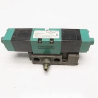 Numatics 152SS600K000030 5/3 Position Closed Center Solenoid Valve 120V