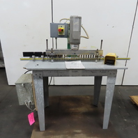 Detel MV-21P 3HP 21-Spindle Line Boring Drilling Machine 220V 3Ph