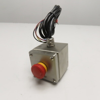 Kacon KEX-201 Stainless Steel Emergency Stop Pushbutton Switch Box IP66