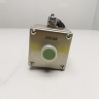 Kacon KEX-201 Stainless Steel Pushbutton Switch Box IP66 600V Green