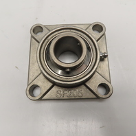 SF205 24mm Stainless Steel 4-Bolt Flange Block Bearing Unit SUC205 Insert