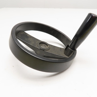 6" Industrial Spoked Handwheel with Folding Revolving Handle 5/8" Keyed Bore
