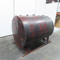 480 Gallon Horizontal Steel Oil Storage Reservoir Tank