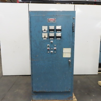 84" x 40" x 22" 2-Door Free Standing Electrical Enclosure W/ Backplate