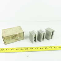 KT-6200AP Aluminum Soft Chuck Jaws 2.58" L x 1.25" W x 1.81" H Lot/3