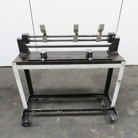 Custom Assembly Inspection Fixture on Rolling Steel Stand