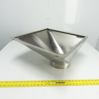 Multi-Head Weigher Machine Funnel 20-3/4" x 20-3/4" 7-7/8" OD Intake