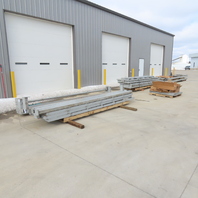 J&D Associates JDA-1-12-122 Motorized Wire Spool Carousel 17' Tall 60 Capacity