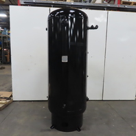 400 Gallon Vertical Compressed Air Receiver Storage Tank 165PSI (New Paint)