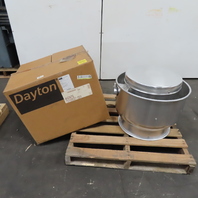 Dayton 4HZ47G 3/4HP Centrifugal Upblast Exhaust Ventilator 115/230V 1Ph