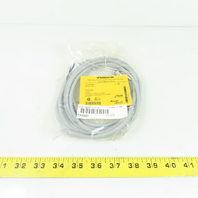 Turck RS 4.4T-4/S90 4-Wire Eurofast Cordset Cable 4m 250V 4A U2102-1 NEW