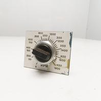 Allen-Bradley 800T-U12 500 Ohm 2W Potentiometer with RPM Scale Faceplate