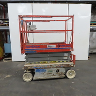 Sky Jack SJIII-3219 550Lbs 19' Compact Scissor Arial Man Lift 24VDC 392Hrs.