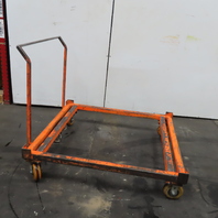 45" x 48" Custom Fab Pallet Tote Box Dolly Cart