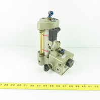 SMC CCVS22-5D CC63-50S22-5D Air Hydro Unit W/ CC Valve 100 PSI
