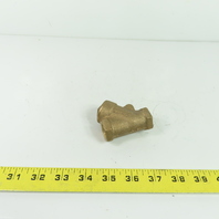 NIBCO 1/2 Bronze Y-Strainer 125 SWP 200 WOG