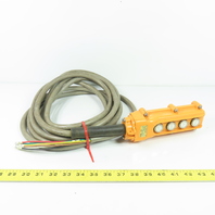 Kasuga COB 62 Pendant Station Hoist Control 4-Button UP DOWN FWD REV