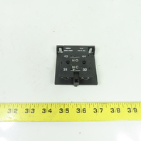 ABB Auxiliary Contact Block 1NO 1NC 10A 600VAC NEMA A600 P600