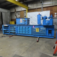 International Baler 1272-HD 30" x 72" Horizontal Compactor Baler 30Hp 480V