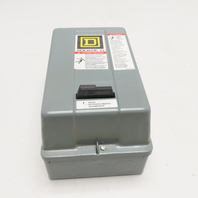 Square D 8536SBG1 NEMA Size 00 Starter 600V New Enclosure No Starter