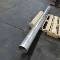 5" ID Aluminum Pipe 1/4" Wall 80" OAL