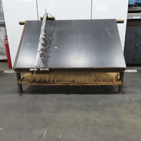 Ritter R215 5' x 8' Face Frame Assembly A Frame Table 5 Pneumatic Clamps