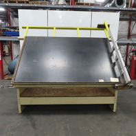 Ritter R215E/A  5' x 8' Face Frame Assembly A Frame Table 3 Pneumatic Clamps